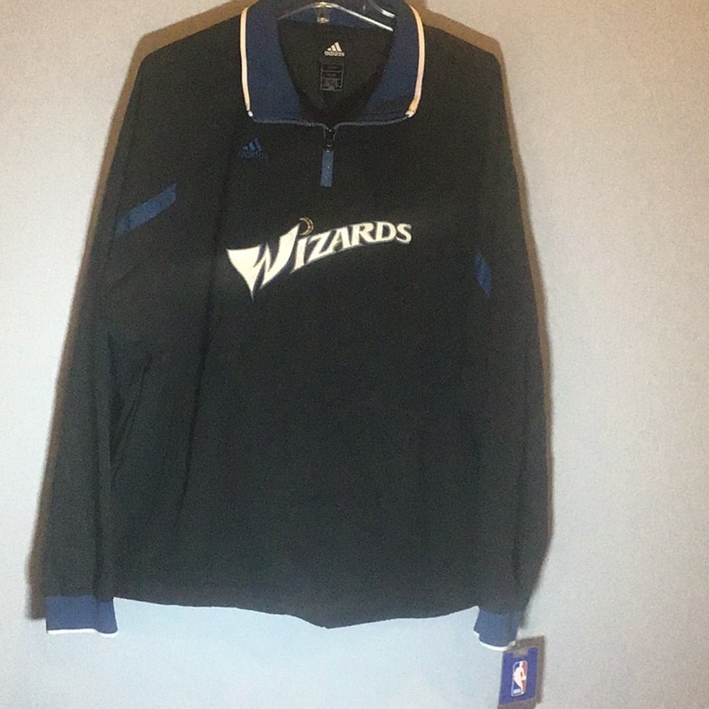 NBA Washington Wizzards 1/4 zip jacket new